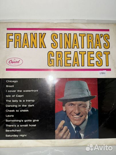 Виниловые пластинки Frank Sinatra LP