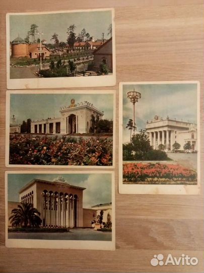 Открытки СССР (1954-61) 8шт