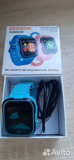Детские смарт часы-телефон geozon junior