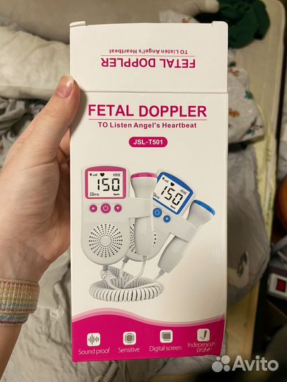 Фетальный допплер для беременных(доплер)