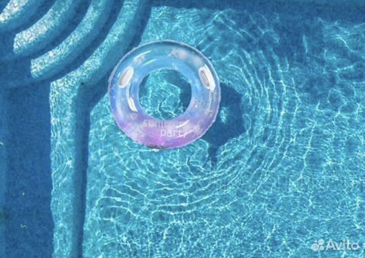 Плавательный круг для взрослых с ручками (75 см)