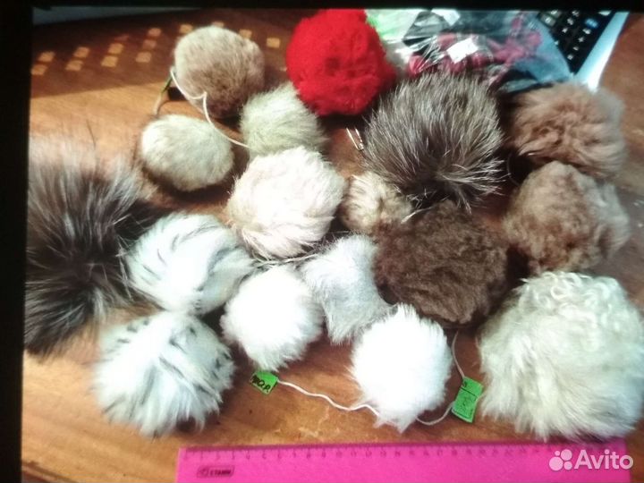 Опушка, помпон, манжеты