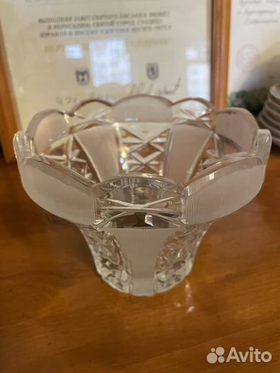 Салатники хрусталь
