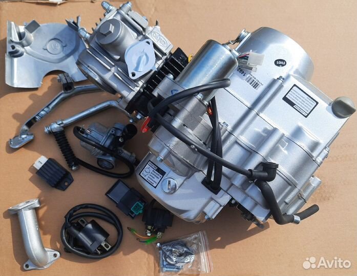 Двигатель мопед, питбайк, квадроцикл