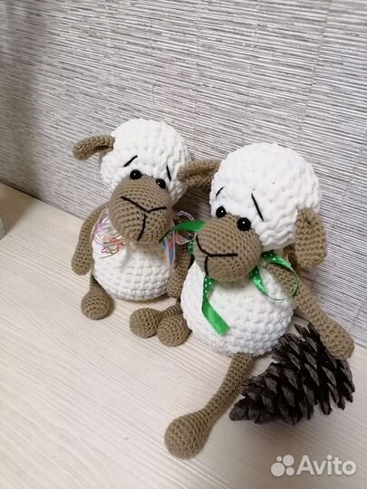 Мягкая игрушка овечка