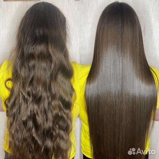 Кератиновое выпрямление волос.Ботокс.Нанопластика