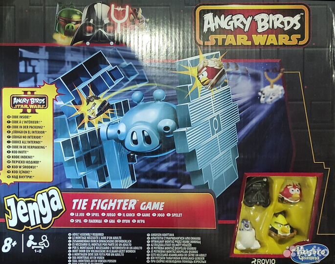 Игра Дженга Hasbro Аngry Birds Star wars