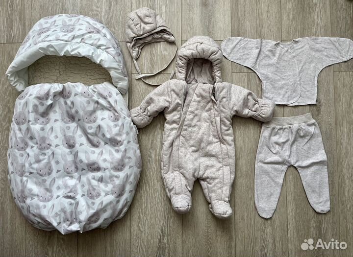 Конверт на выписку зимний