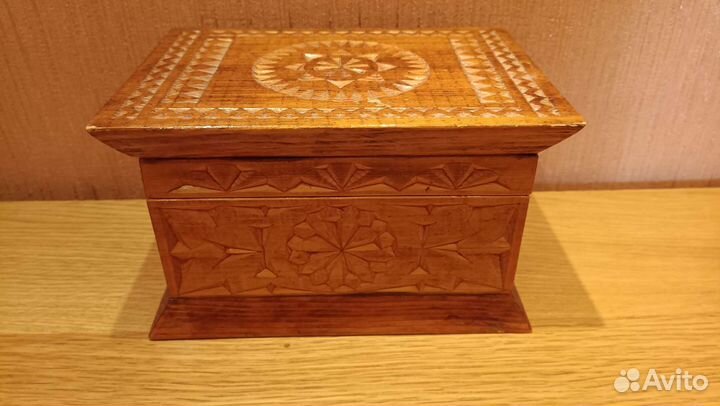 Сундучек деревянный СССР