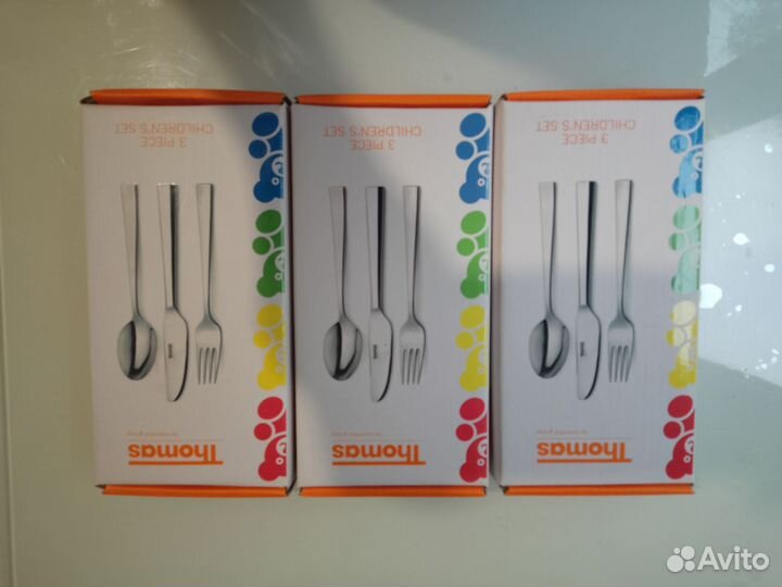 Набор детских столовых приборов thomas