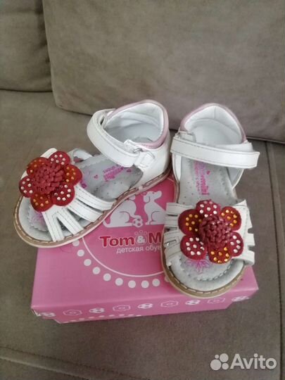 Босоножки для девочки 21 размер