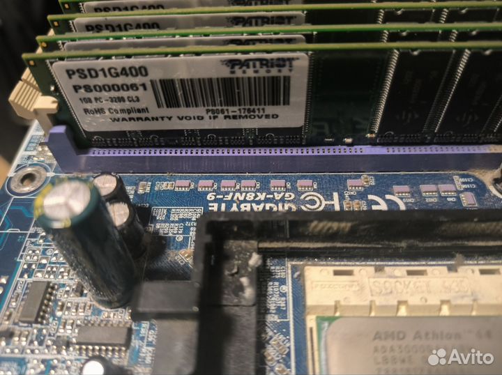 Материнская плата socket 939