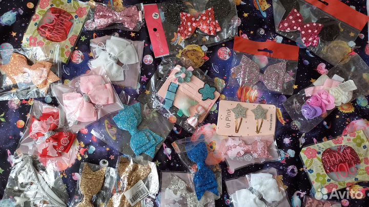 Повязки на голову, заколки. Все новое