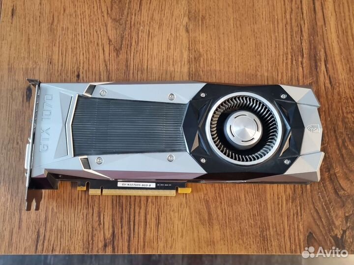 Видеокарта gigabyte geforce gtx 1070