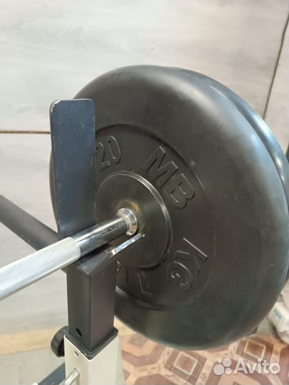 Спортивный комплекс + штанга 117кг