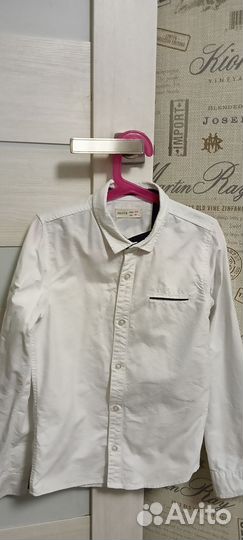 Рубашка белая на мальчика