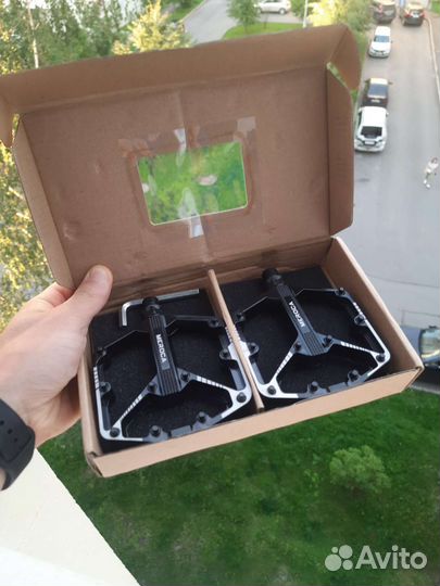 Педали для велосипеда на промах meroca (новые)