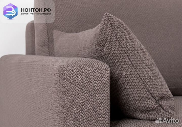 Диван тик-так Дилан коричневый