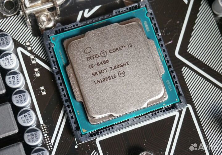 Комплект CPU Intel Core i5-8400+ MSI Z370M mortar