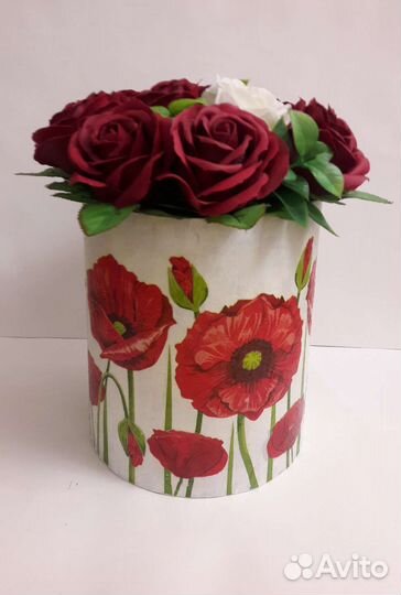 Букеты из мыльных цветов