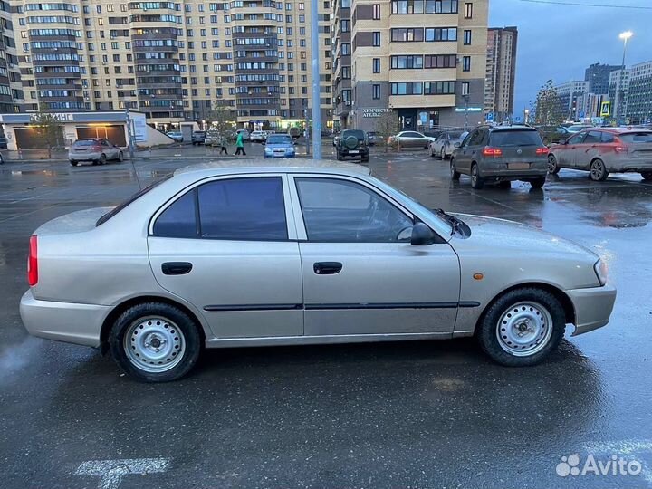 Hyundai Accent 1.5 AT, 2005, 303 000 км