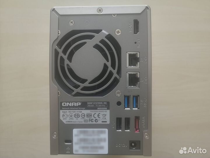 Qnap TS-269 pro Atom-3gb-8tb