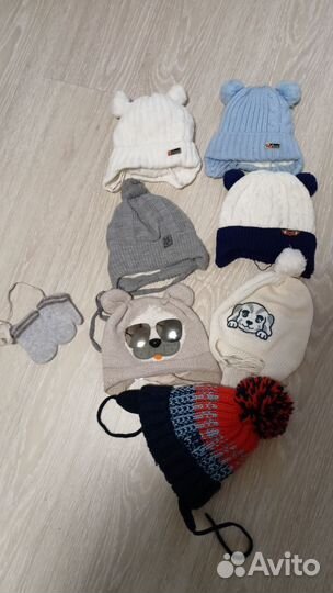 Шапки теплые детские