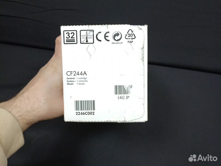 Картридж hp 44A оригинал