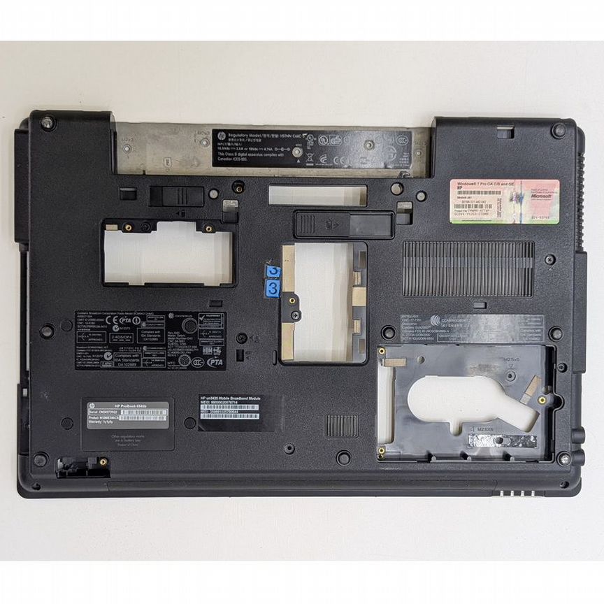[598205-001] Поддон Ap07f000410, Hp Probook 6540b
