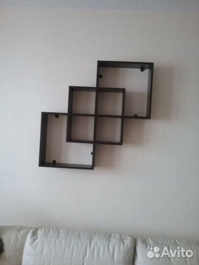 Полка настенная навесная новая