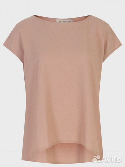 Футболка хлопковая с пайетками Gentryportofino