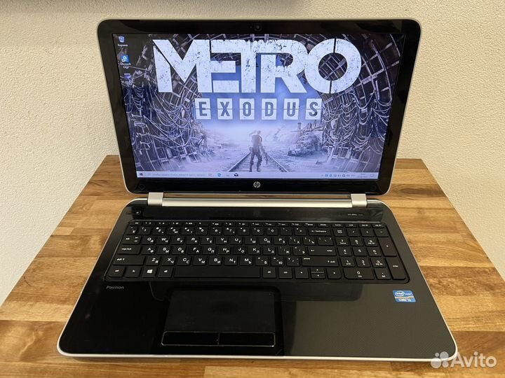 Красивый быстрый тонкий HP Core i3 6Gb SSD 256+500