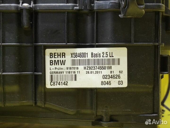 Корпус печки Bmw 535Ix F10 N55B30 2011