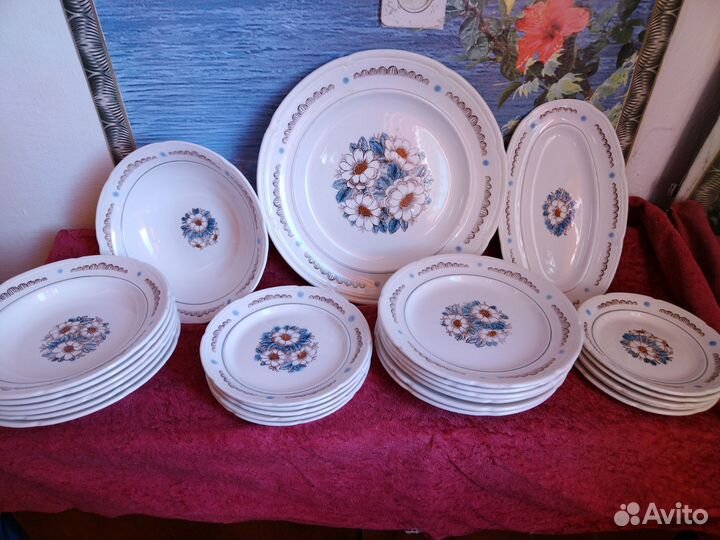 Сервиз столовый зик Конаково