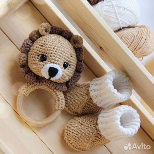 Вязаные игрушки ручной работы