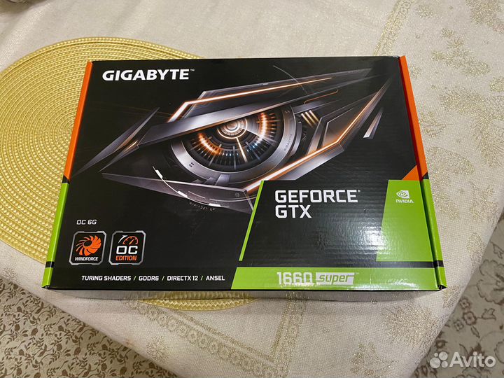 Gigabyte GeForce GTX 1660 Super 6 Gb (GV-N166SOC-6