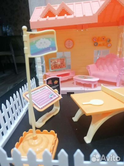 Кукольный домик с мебелью Princess house