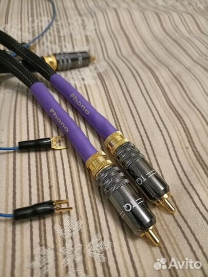 Фонокабель Tellurium Q Black II Phono RSA 1 m