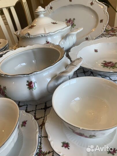 Столовый сервиз гдр weimar