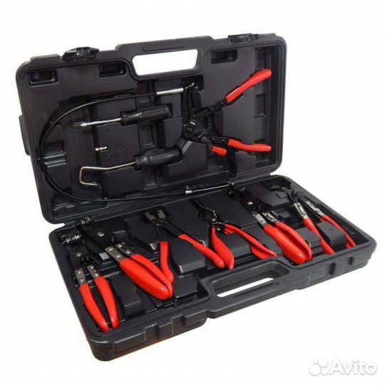 Набор щипцов для установки хомутов и шлангов Force