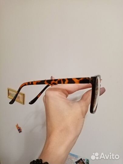 Очки для стильности, без диоптрий