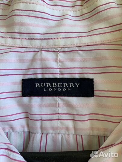 Рубашка Burberry оригинал хлопок винтаж y2k 2000s