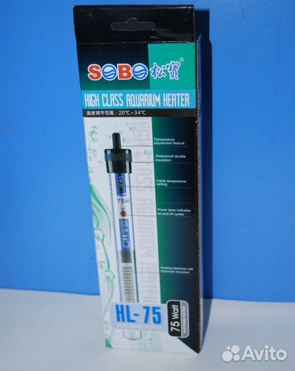 Нагреватели для аквариумов sobo