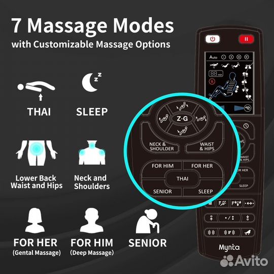 Массажное кресло Mynta 3D SL