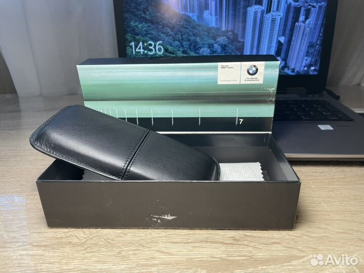 Чехол /футляр для сигар BMW кожа