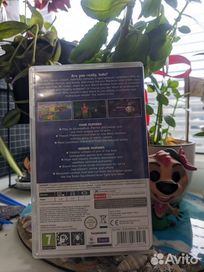 Sponge Bob. Battle for Bikini Bottom Switch