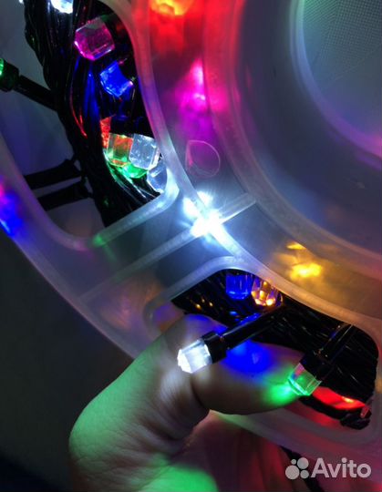 Уличная гирлянда 50 метров, лента светодиодная