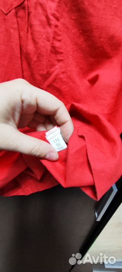 Блузка из льна