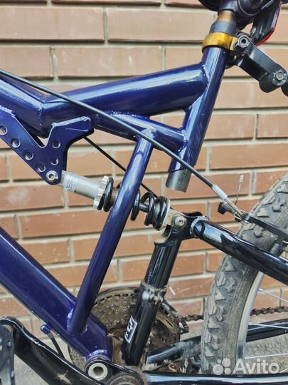 Двухподвесный велосипед