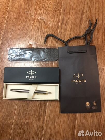 Ручка паркер шариковая черная